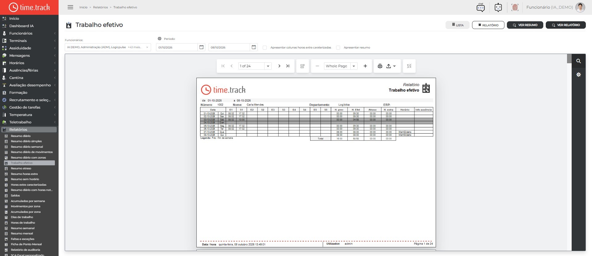 16_Reports_ActualWork
