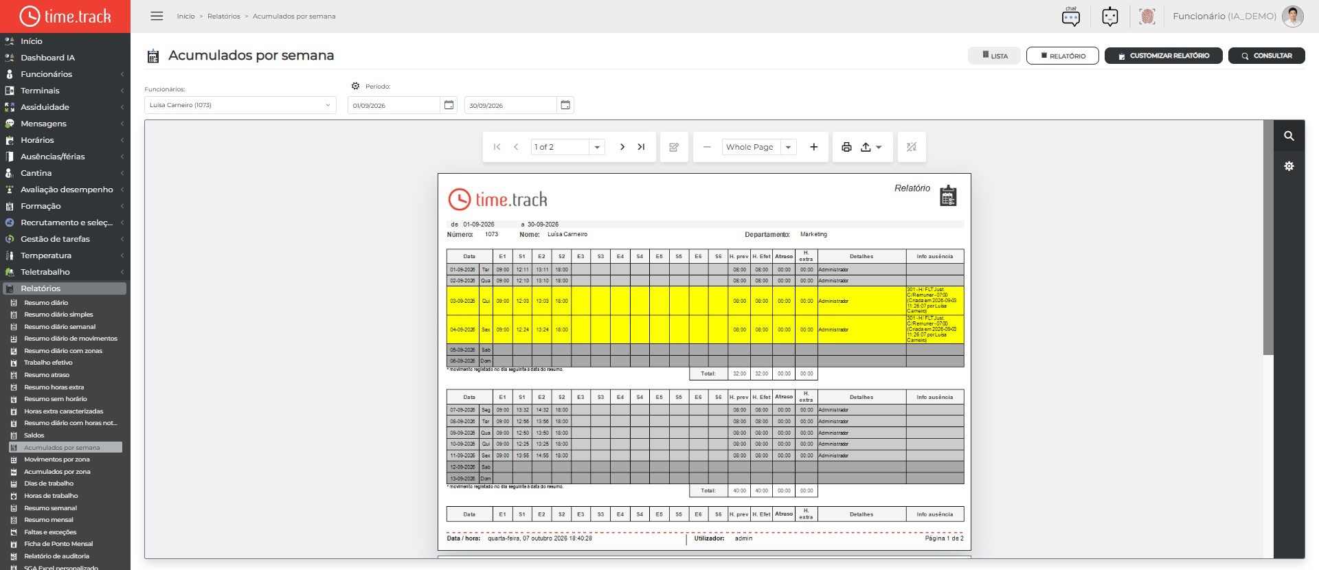 16_Reports_WeeklyAccumulated