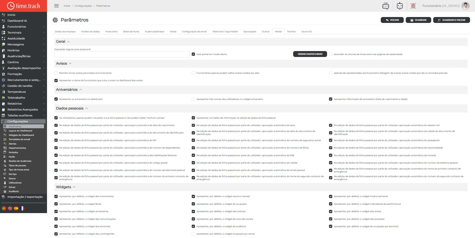 19_Settings_Parameters_tab_Portal