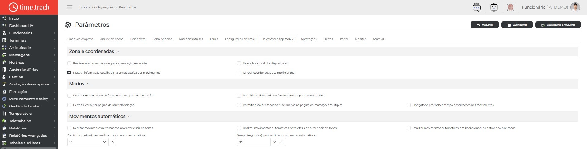 19_Settings_Parameters_tab_Telemovel_App_Mobile